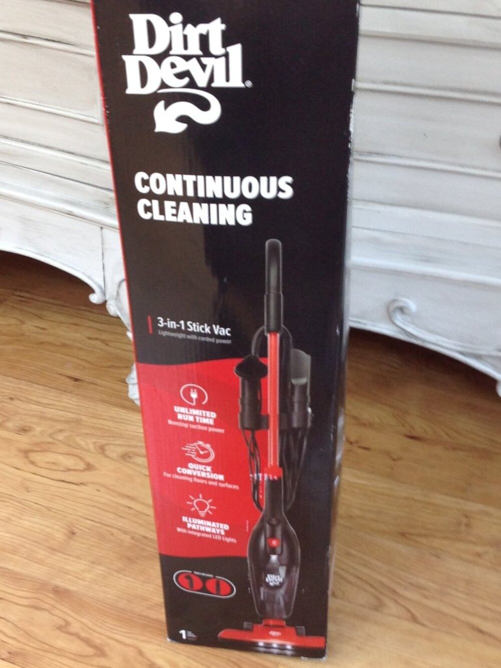 Dirt Devil 3-in-1 Lightweight Corded Handheld multi-Surface Stik Vacuum